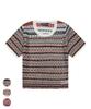 BHPOLOCLUB Women'S Ethnic Mix Color Knit 3 Colors Tk109