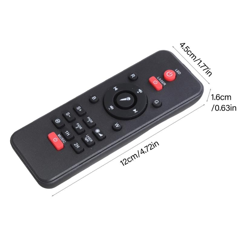 Infrare Remote For Starry Projectors Lamp Adjustable Water Waves Light Mode And Color Projectors Lamp Remotes