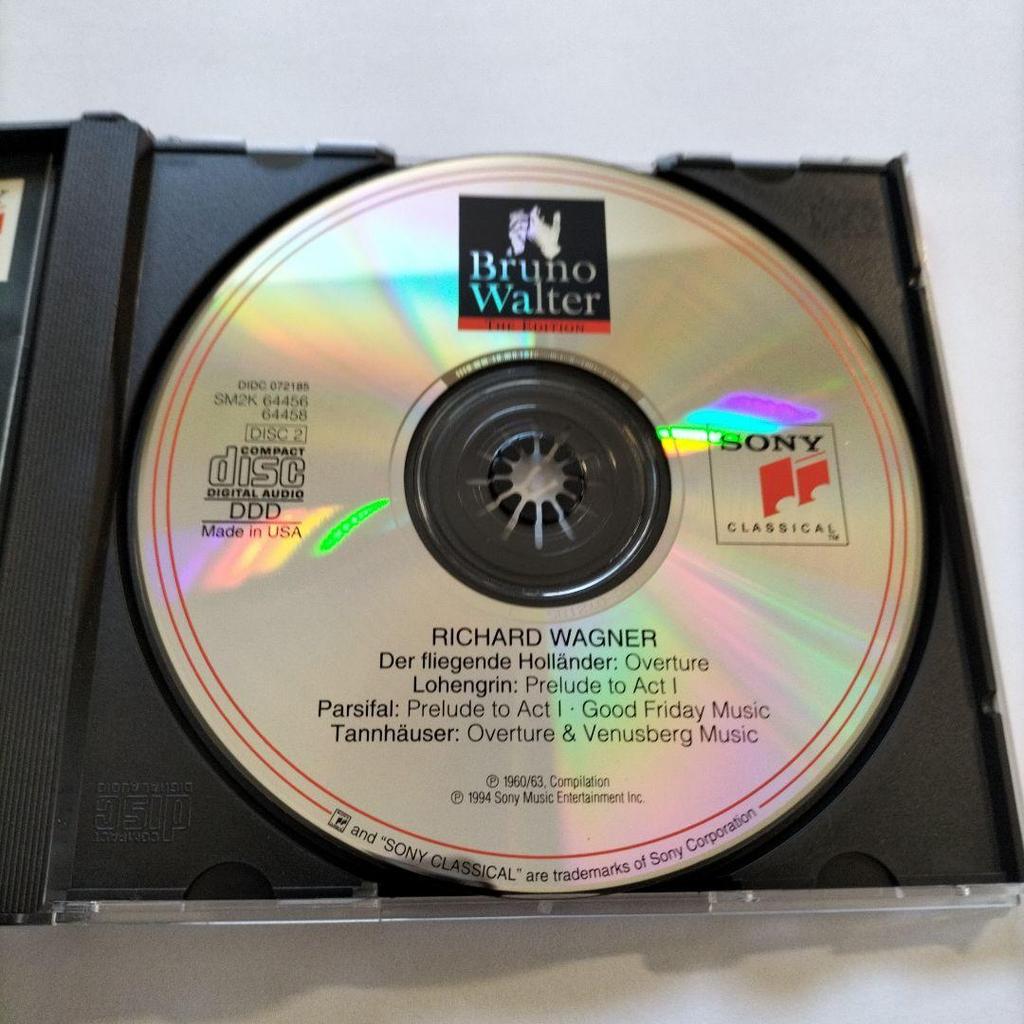 [GEBRAUCHT] Bruno Walter: Wagner Orchesterwerke mit 44-minütiger Probenaufnahme (2CD)