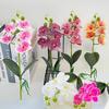 37cm Simulated Artificial Butterfly Orchid Bouquet 3D Fake Flowers  Home Room Decor