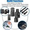 3/8 Inch Drive Universal Socket Joint 1/4 Inch Drive Swivel Impact Adapter  for Construction Work