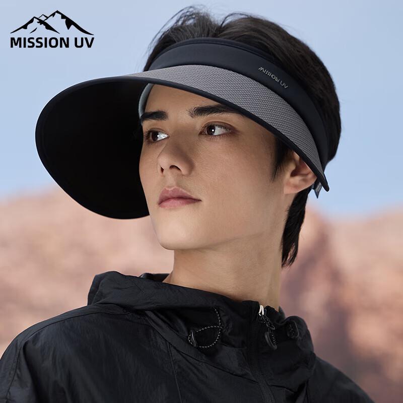 MISSION UV Унисекс Кепка-козырек от солнца с защитой от УФ-лучей MU189