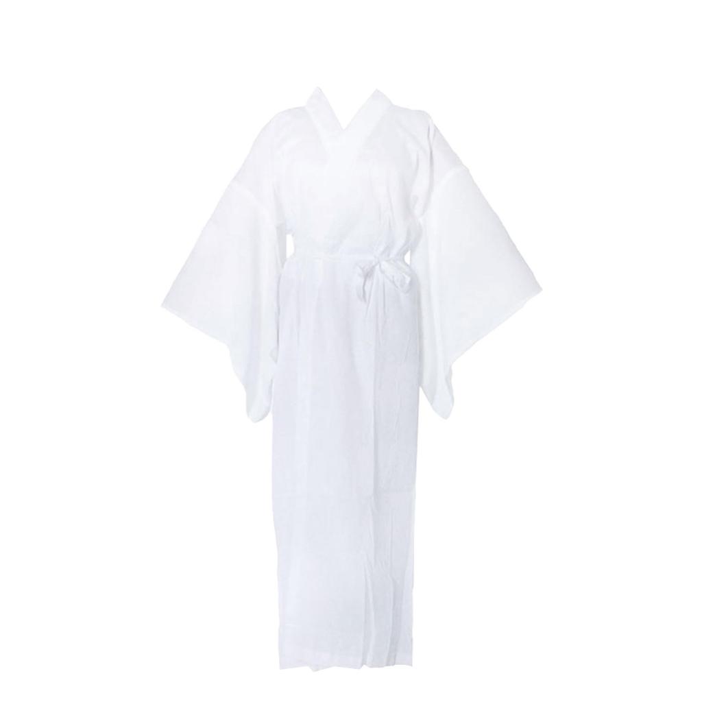 NISHIORI Long and Yukata Made with Takashima Chijimi Summer Yoryu Available in Sizes and Made in with and Kimono Cuff and Made in Japan by the