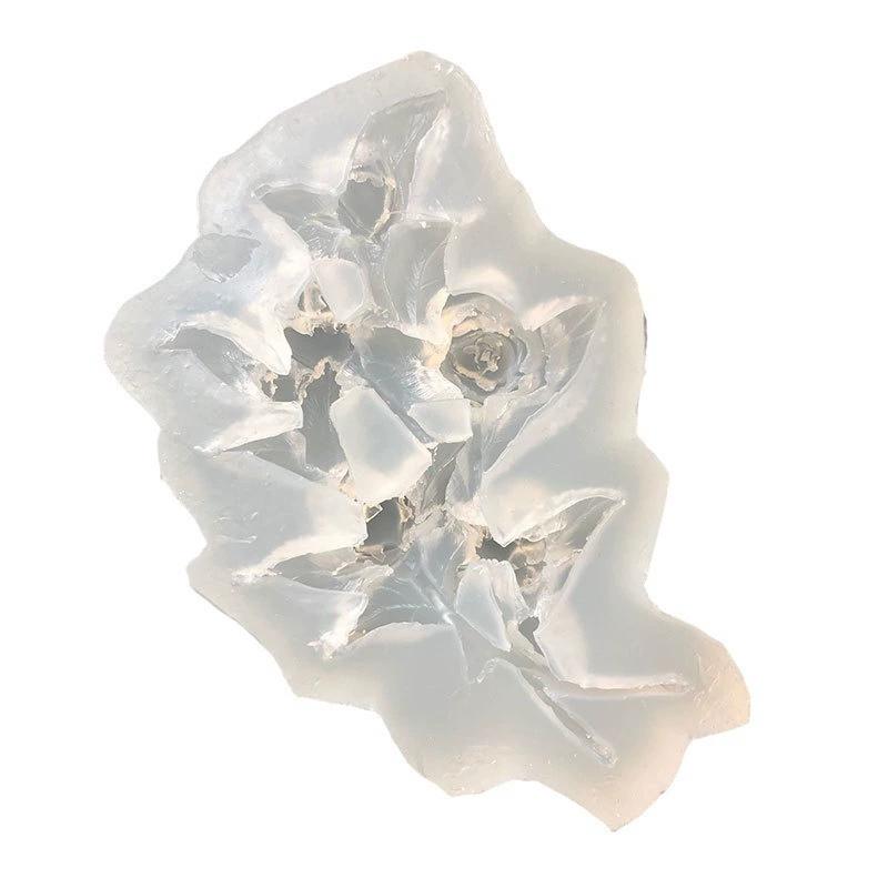 

1 шт. Силиконовая форма для букета роз, сделай сам, ручная работа, форма для декора из гипса для ароматерапии, форма для выпечки на кухне, форма для шоколада