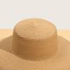 Sunscreen Hepburn Wind Sun Hat Sun Protection Straw Hat Hot Sale Folding Beach Hat  Travel