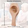 A74E-Hand Carved Wooden Steamed Stuffed Bun Mold, Pattern Steamed Stuffed Bun Mold,Steamed Stuffed Bun, Dim Sum Making Tools