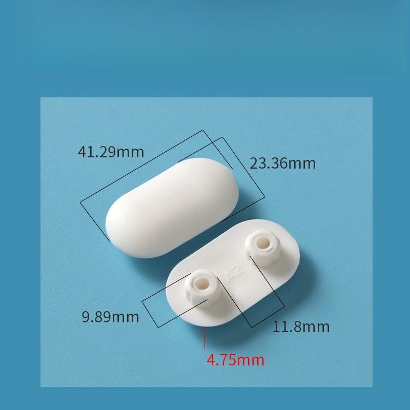 White Old Toilet Seat Cover Toilet Board Buffer Shock-Absorbing Soft Rubber Gaskets Accessories Anti-Slip Silent Foot