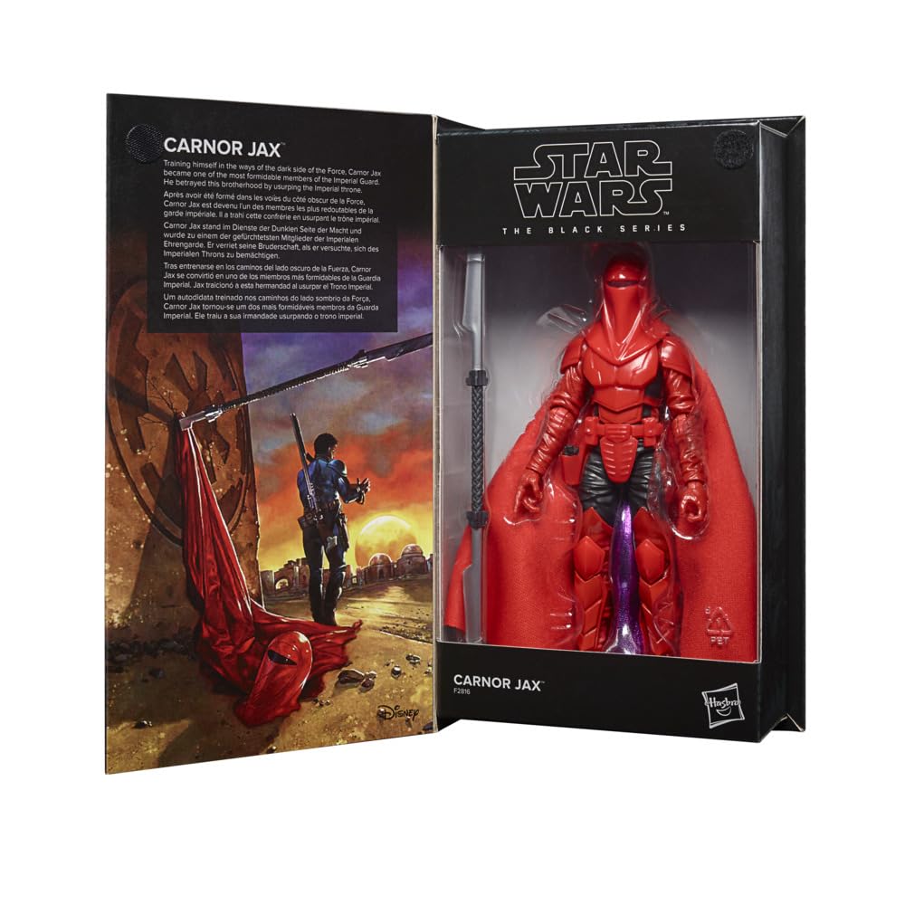 

Star Wars Crimson Empire Black Series Lucasfilm 50th Anniversary Carnor Jax Figure (Used) чёрный