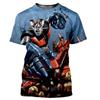 Ny mote kul bjelle Mazinger Z Herre 3D-printet T-skjorte sommer avslappet topp