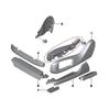 Car Front Seat Side Bracket Plastic Track Rail Cover Support For BMW 5 M5 GT6 X5 X6 7 F10 F11 F15 F16 F01 F02 F07 G12 G30