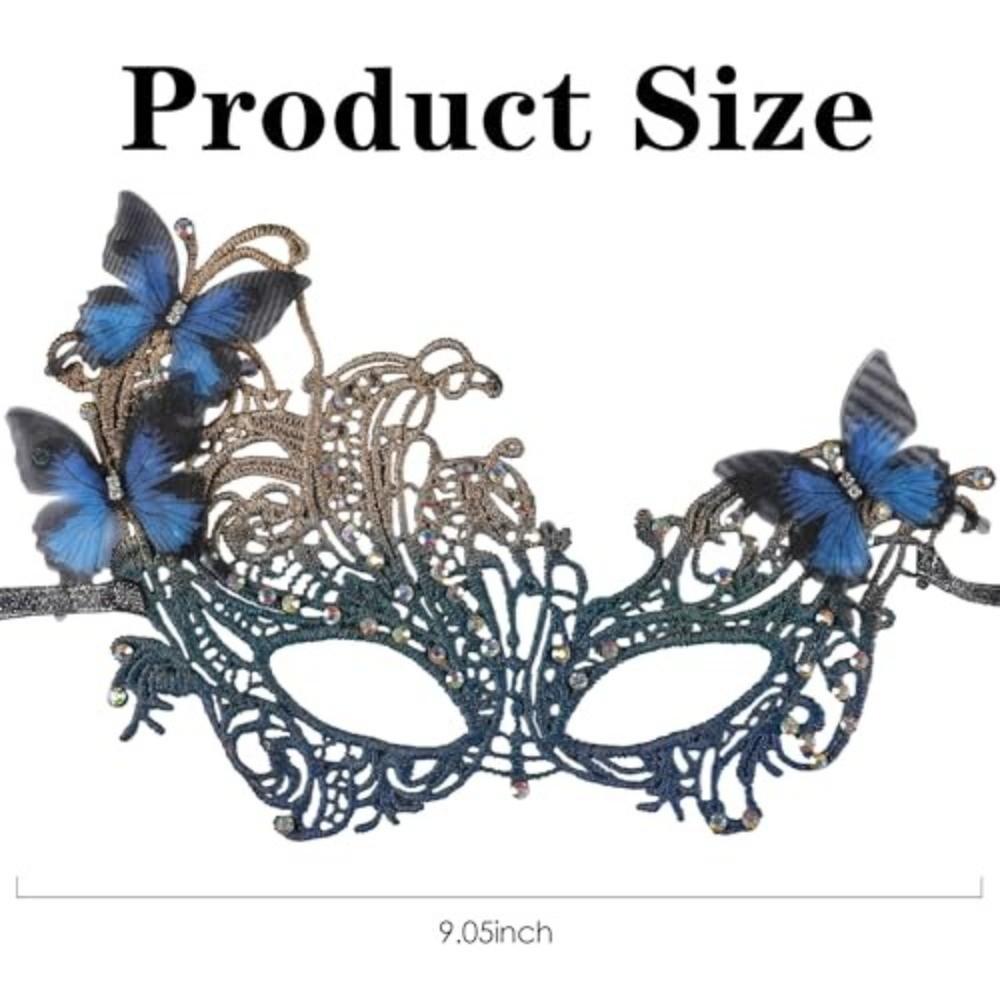 Lace Antique Carnival Masks Adjustable Halloween Masquerade Masks Lace Masquerade Masks Halloween