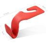 1pcs Storage Holder For Car Headrest Hooks Hanging Purses Auto Fastener Back Seat Organizer PU Leather Rear Rack