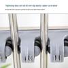 Stainless Steel Mobile Mop and Broom Holder