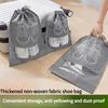 10PCS storage shoe bag dust-proof shoelace shoe bag shoe cover shoe mildew-proof and moisture-proof storage bag shoe bundle mouth rope storage bag