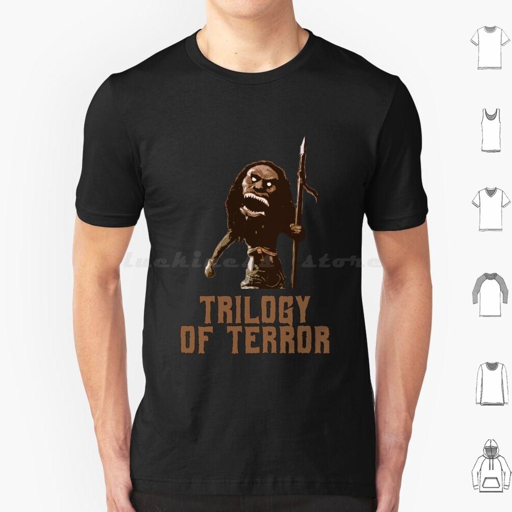 Trilogy Of Terror T Shirt Cotton Men Women DIY Print Trilogy Of Terror Zuni Zuni Horror Movies Horror Vintage Horror Movie