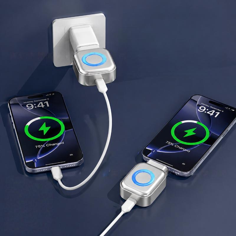 1Pcs Smart Auto Stop Fully Charged Separator 140W Phone Fast Charging Adapter Intelligent Power Cut-Off Protector Charger