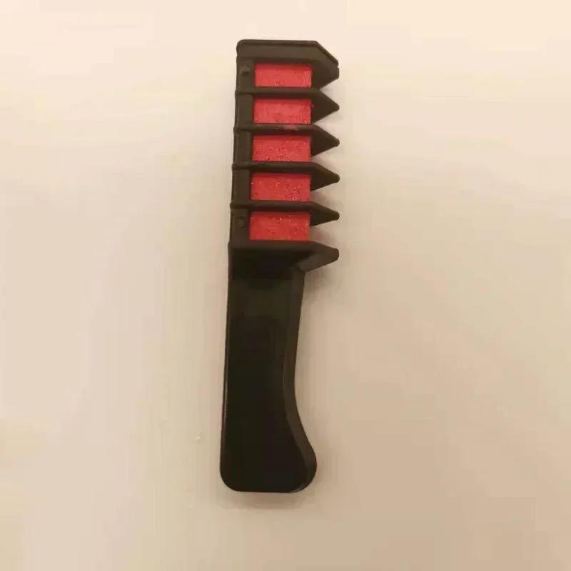 6/1pcs Hair Color Chalk Temporary Hairs Dye To Cover Gray Hair Girl Coloring Comb Disposable Hair Mascara Women Coloring Brush