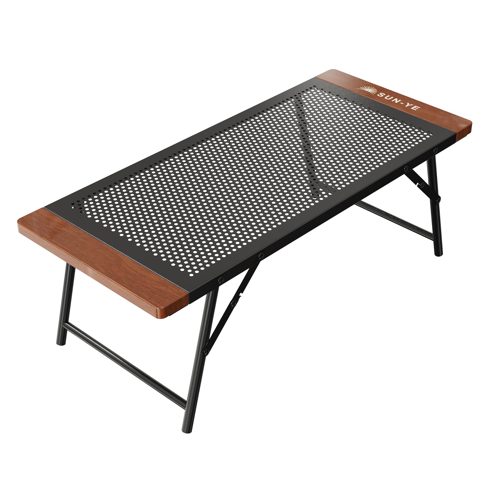 

Складной сетчатый деревянный стенд для походной плиты-холодильника с сумкой для хранения 1 Стол SUN-YE, Уличный, Дизайн, Края, Костер, Подставка, Совместимый,