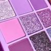 Brighten Eyes Nine-Color Eyeshadow Palette - Iridescent Diamond Purple & Raspberry Jam