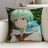 Saijaku Tamer wa Gomi Hiroi no Tabi wo HajimemashitaS Cushion Cover  linen pillowcase square removable and washable cushion
