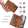 For Samsung Galaxy S25 Edge Wallet Case Color Splicing Leather Phone Cover with Stand