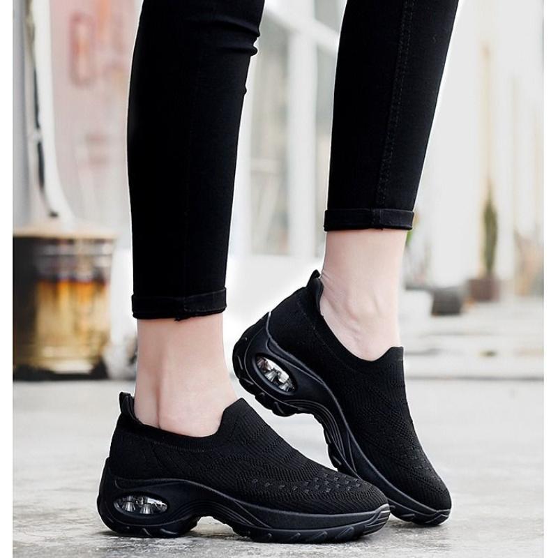 Women Fashion Casual Shoes Mesh Slip On Flats Loafers Ladies Designer Sneakers Hollow Out Breathable Women's Moccasins
