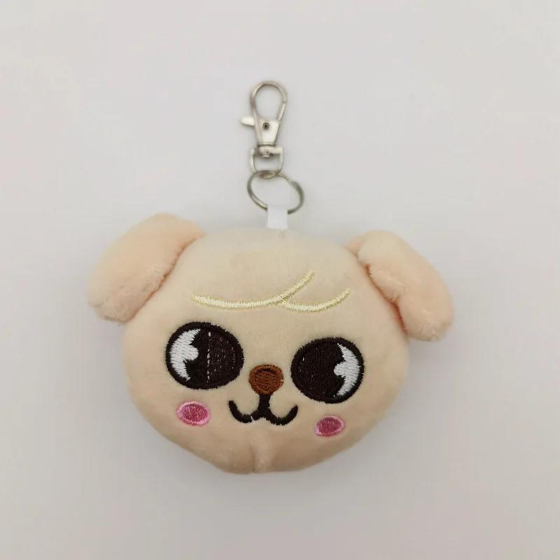 SKZOO Plush Keychain Korean Ide Stray Kids Pendant Toy Keychain Fan Collection Giftsol Felix HyunJin Jisung Plush Cartoon