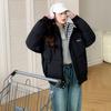 Women's Winter Thickened Padded Women's Student Collar Short Jacket