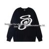 European-American Autumn 2026 Retro Waffle Knit Logo T-Shirt