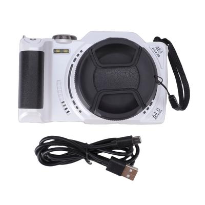 Digital Camera 4K 64MP 3 Inch Flip Screen 18X Zooming Autofocus WiFi Digital Selfie Camera for Photography