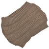 New Autumn and Winter Ladies Knitted Hair Band Widening Face Wash Head Cover Empty Top Hat Warm Sports Cap