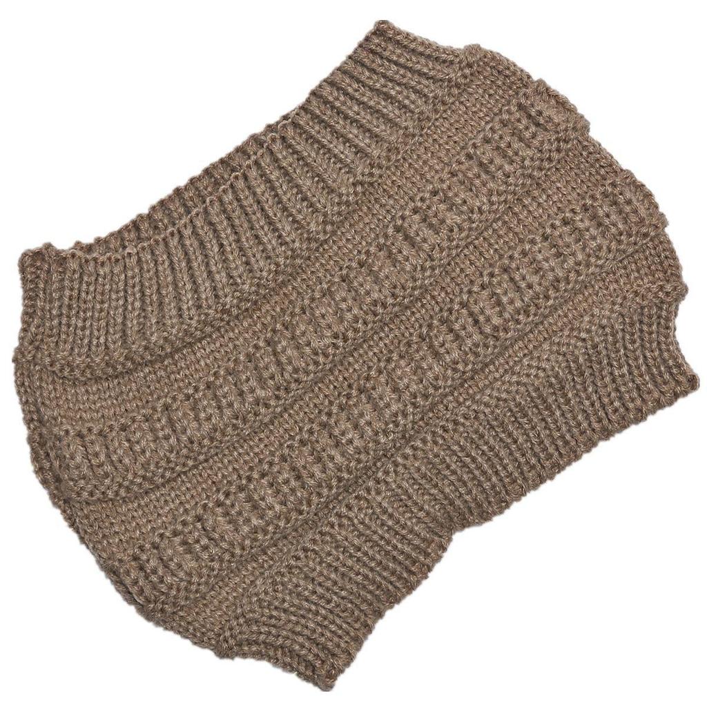 New Autumn and Winter Ladies Knitted Hair Band Widening Face Wash Head Cover Empty Top Hat Warm Sports Cap