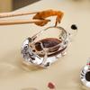 Creative Cat Shaped Condiment Dish Crystal Glass Sauce Plate for Sushi Japanese Food Table Setting Decoration Gift