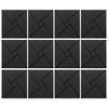 12 Pack Self Adhesive Acoustics Foam Panels Square Soundproof Wall Panels Suitable for Recordings Studios and Classrooms