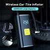 Portable Inflatable Air Pump Car Air Compressor 12V Digital Electric Tire Inflatable Air Pump Car, Motorcycle, Bicycle