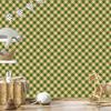 Christmas Autumn Plaid Wallpaper Yellow and Gold 50x1000