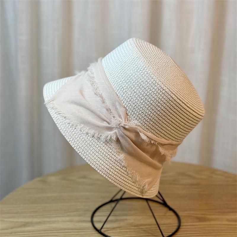 Chic Flat Top Fisherman Hat For Women With Wide Brim Sunshade Perfect For Summer