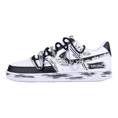 Court Vision 1 Antypoślizgowe Odporne na ścieranie Antypoślizgowe Odporne na ścieranie Niskie Buty Skateboardowe Unisex DH2987-101(Zespół 60-)