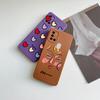 For Samsung Galaxy A21s Case Purple Lavender Flower Camera Protector Soft Phone Cover For Samsung A21s 6.5" SM-A217F A 21 s Case