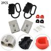 2PCS SB50A 50A Battery Connector Terminals For 6 AWG Wire With UL94 V0 Fire Rating And Operating Temperature From -20C To 105C