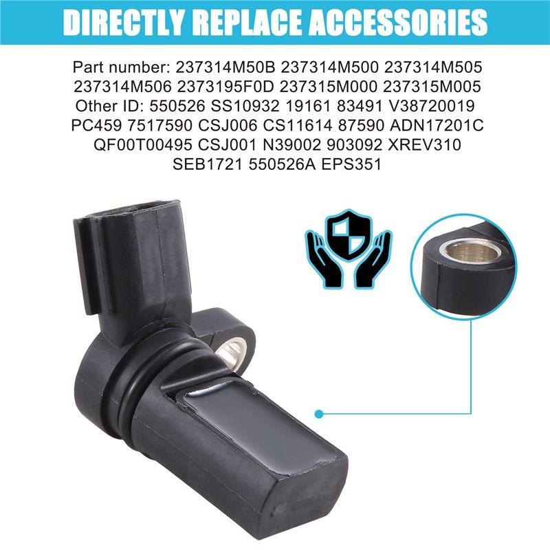 Replacement Crankshaft Position Sensor for Nissan Almera N16 Primera P12 QG15DE QG18DE 237314M50B 237314M500