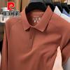 Pierre Cardin Men's Business Casual Long Sleeve T-Shirt