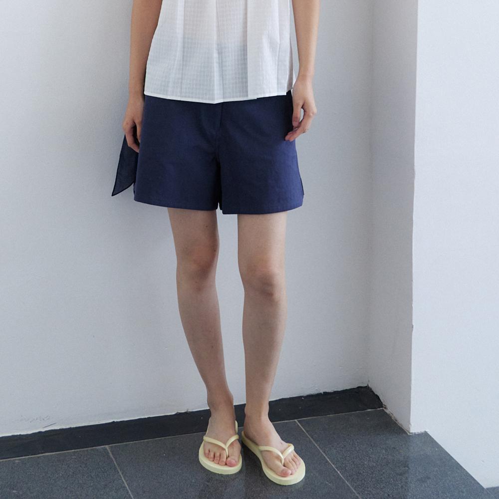 NOEUD Side-Tab Shorts (Navy)