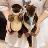 Simulation Cute Fish-holding Otter Doll Plush Toy Sea Otter Doll Children's Pillow Doll Men and Women Gifts