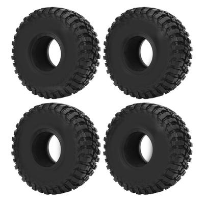 4pcs 1.9 Inch RC Crawler Rubber Tires for SCX10 1 10 Vehicles Superior Traction Shock Absorption RC Car Tires Tyre Wheel
