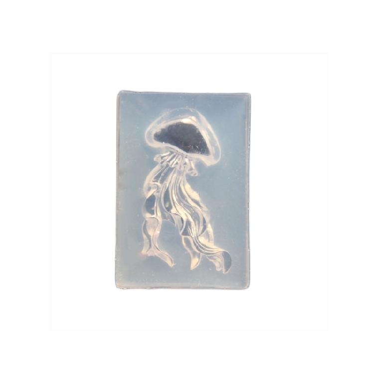 Jellyfish Silicone Candle Molds Suitable For Resin Art Handmade Candle Soap Keychains Fridge Magnets Phone Charm Making