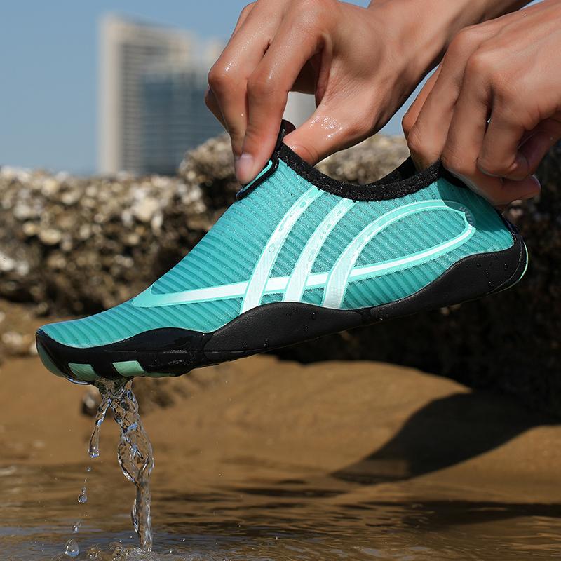 Men Aqua Shoes Women Diving Socks Barefoot Swimming Water Shoes Upstream Beach Wading Sports Sneakers For Fitness Yoga Surfing