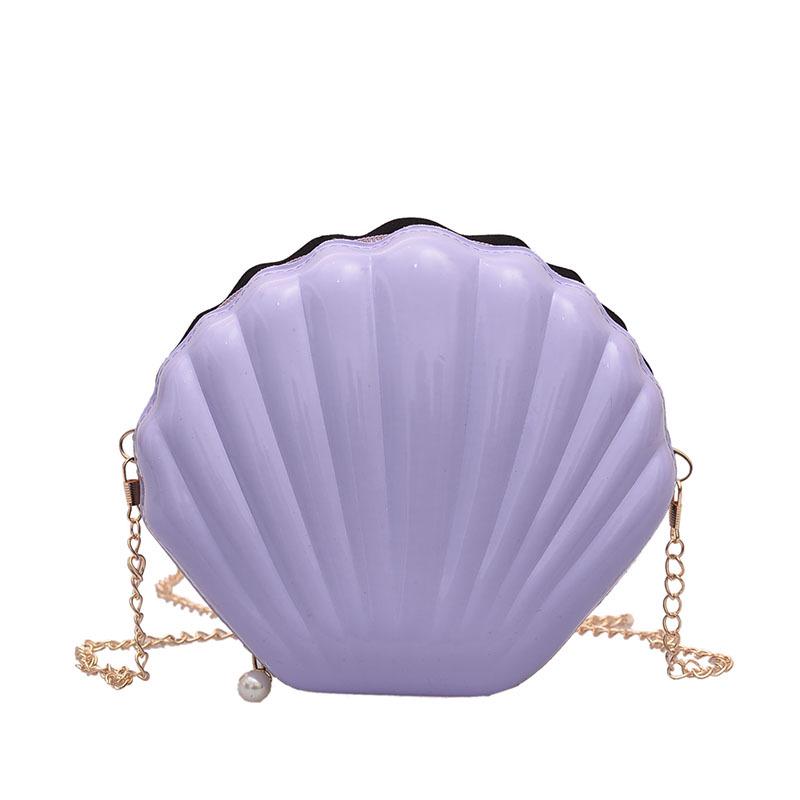 Foreign-style shell bag, the new Korean version of the season, fashionable and simple chain bag ins wind messenger creative shoulder bag