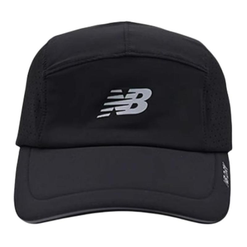 New Balance Polyester, Elastane Baseball Caps Unisex Black New Balance LAH42408-BK