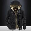 Autumn and Winter New Men's Hooded Cotton Clothes, Warm and Windproof Cotton-padded Clothes